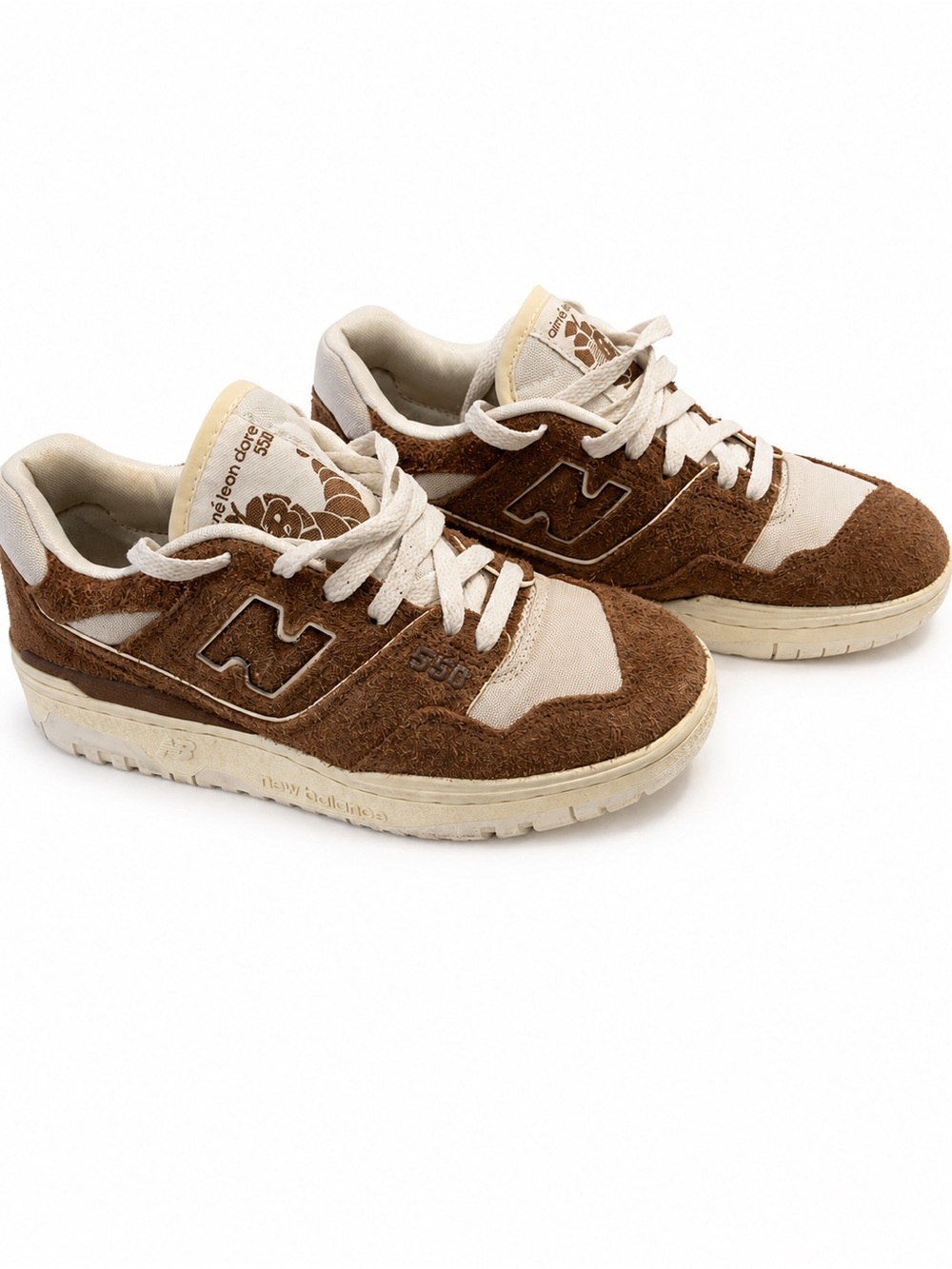 Aimé Leon Dore New Balance 550 Brown M5 W6.5 Suede Sneakers SOLD OUT